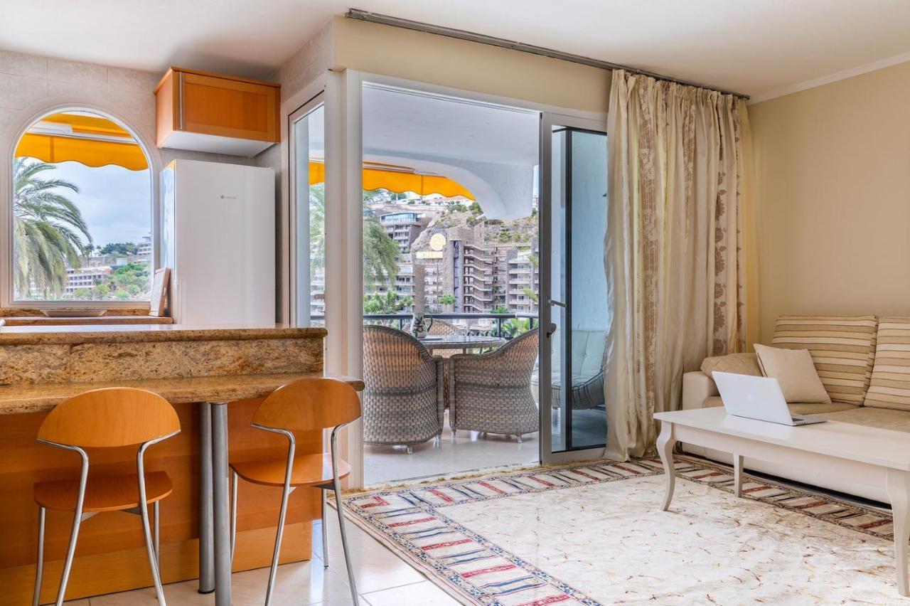 Apartamento En Aquamarina Mogan Bagian luar foto