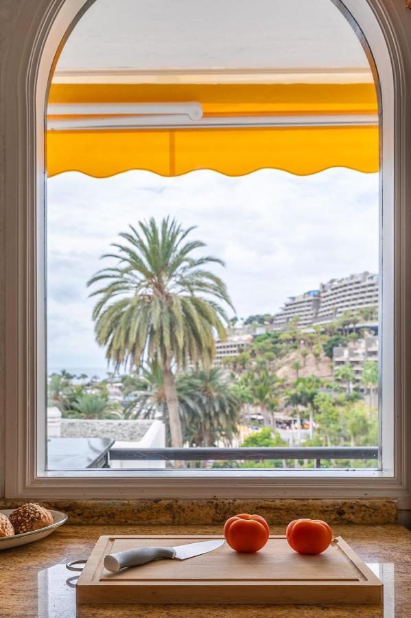 Apartamento En Aquamarina Mogan Bagian luar foto