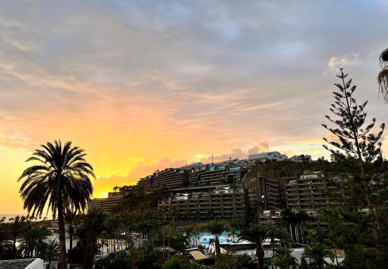 Apartamento En Aquamarina Mogan Bagian luar foto