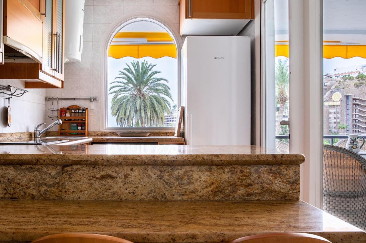 Apartamento En Aquamarina Mogan Bagian luar foto